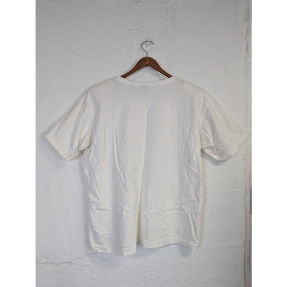 Vtg Gitano Sunflower T Shirt Womens Large Oversized Yellow Floral Bold Bright - Picture 4 of 8